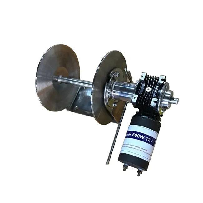 Wholesale 24v Boat Winch 600 1000 1200w Electric Boat Accessories Marine Windlass Oem Odm Boat Anchor Winch 12v Electric