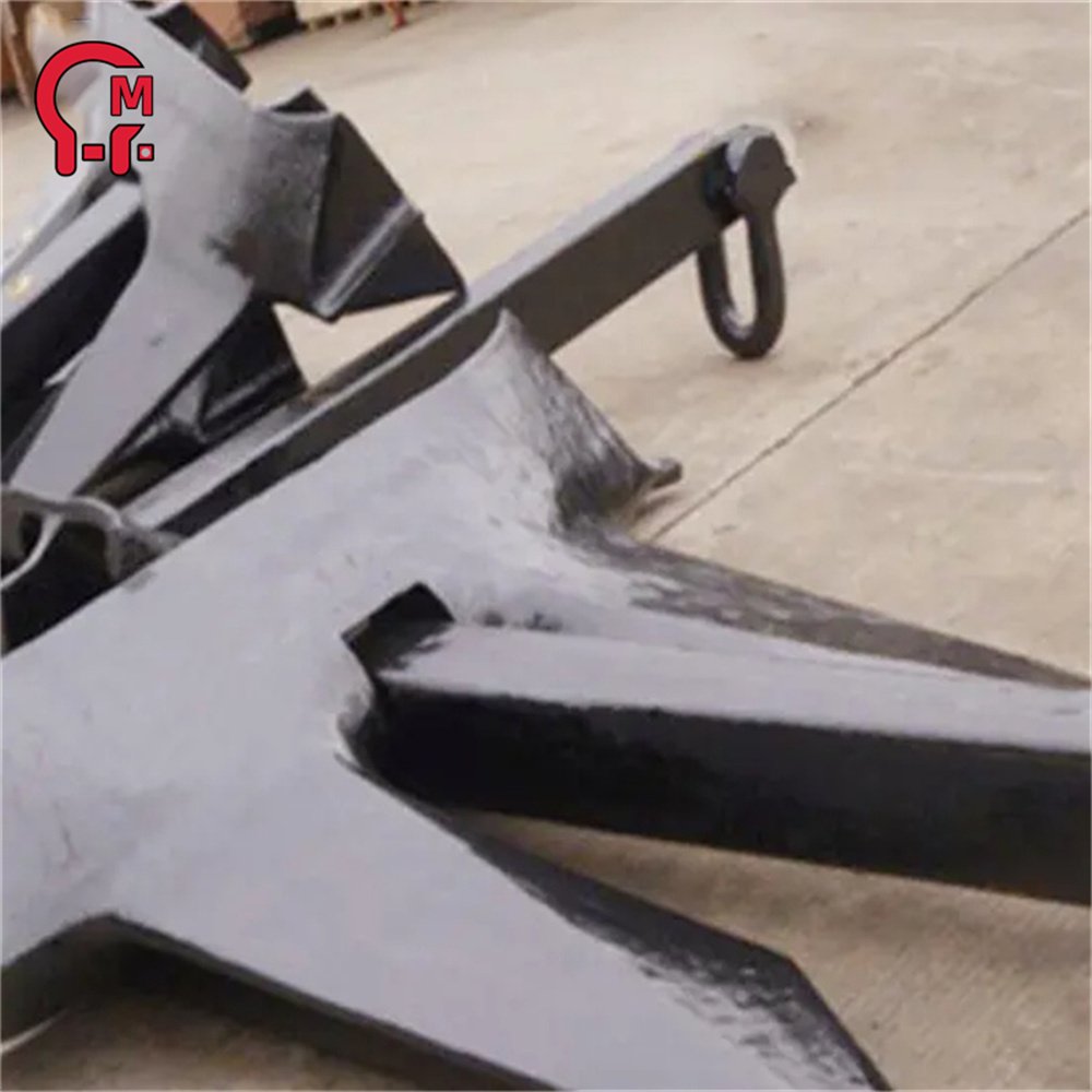 HLM Ship Boat Hall Anchor Ac-14 Hhp Stockless Boat Marine Anchor