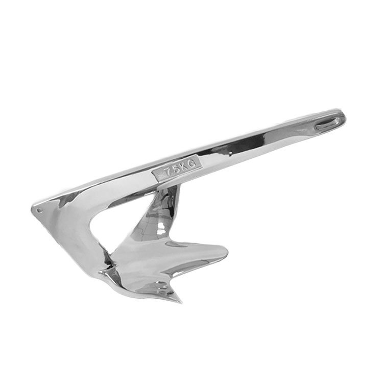 Polished Marine Grade Stainless Steel 316 Bruce Claw Force Anchor Heavy Duty Marine Grade Hardware Bruce Claw Anchor For Boats