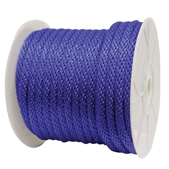 High Quality Customized Package Solid Braided Polypropylene/ PP Mooring Marine Rope/ Dock Line Marine Line