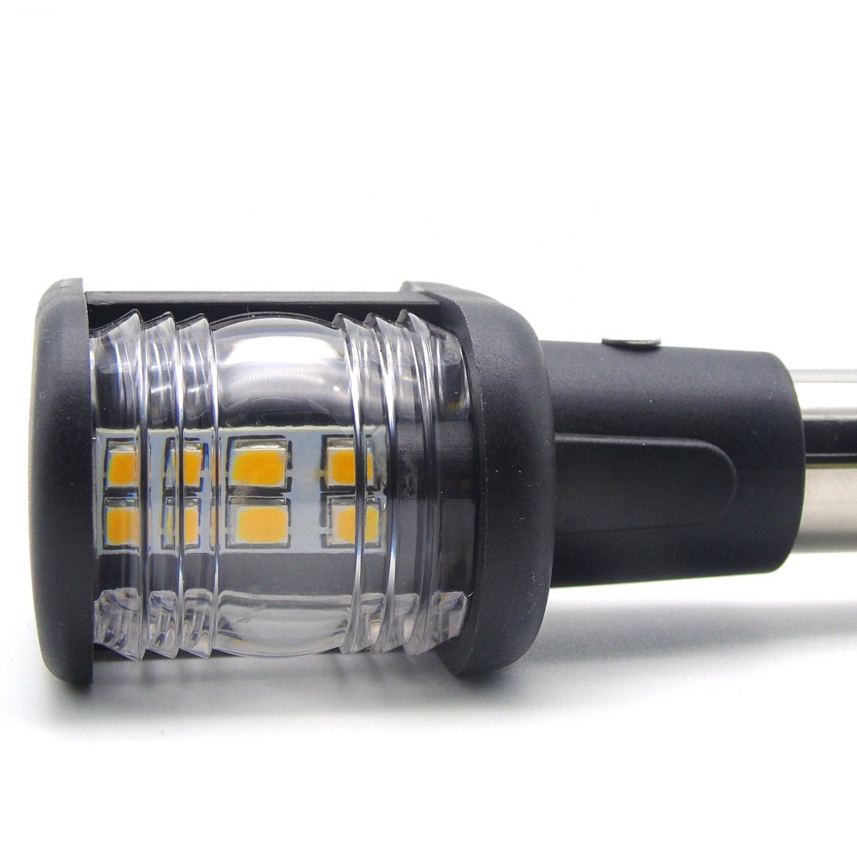 China Hot Sale 12V LED Fold Down Marine Boat Yacht 360 Navigation Light Stern Anchor Pole Lamp