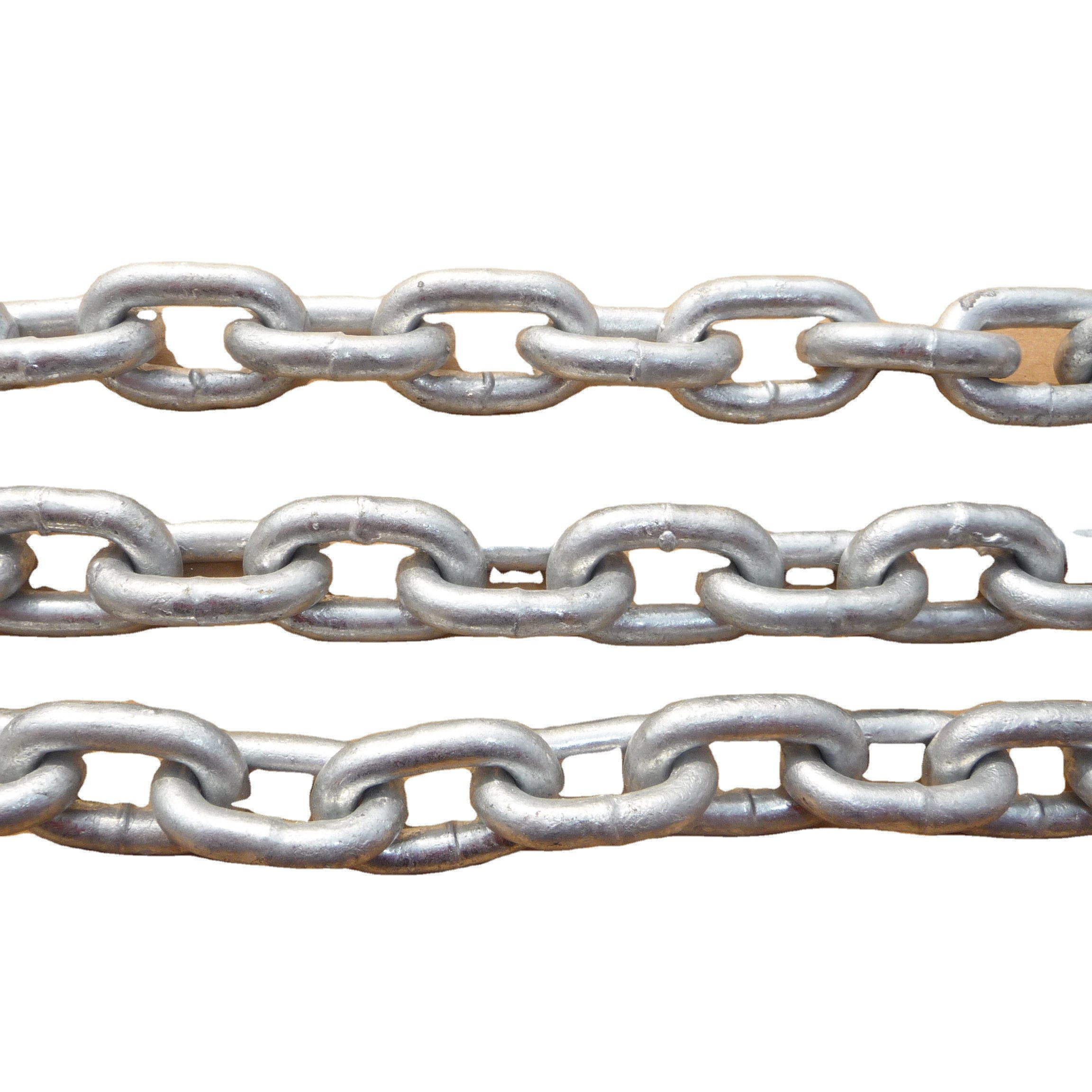 Galvanized DIN766 Open Link Anchor Chain Boat Chain