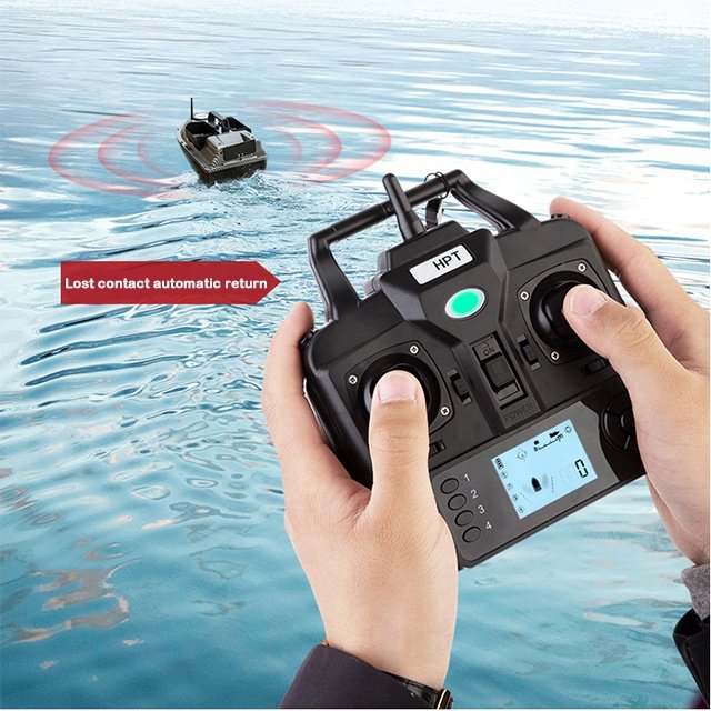 Hot Sale Fishing Bait Boat 500m Distance With 16 GPS Anchors Remote Control Trawl Fishing Bait Boat Dragnet Boat