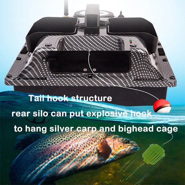 Hot Sale Fishing Bait Boat 500m Distance With 16 GPS Anchors Remote Control Trawl Fishing Bait Boat Dragnet Boat