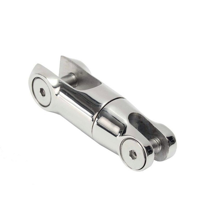 LARIN AISI 316 Stainless Steel 2 Sections Swivel Anchor Connector for Boat Anchor