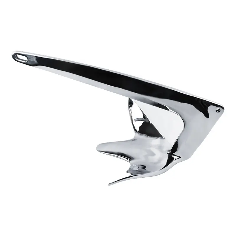 Marine Hardware Boat Parts Boat Anchor 304/316 Stainless Steel Bruce Anchor for Yacht Boat