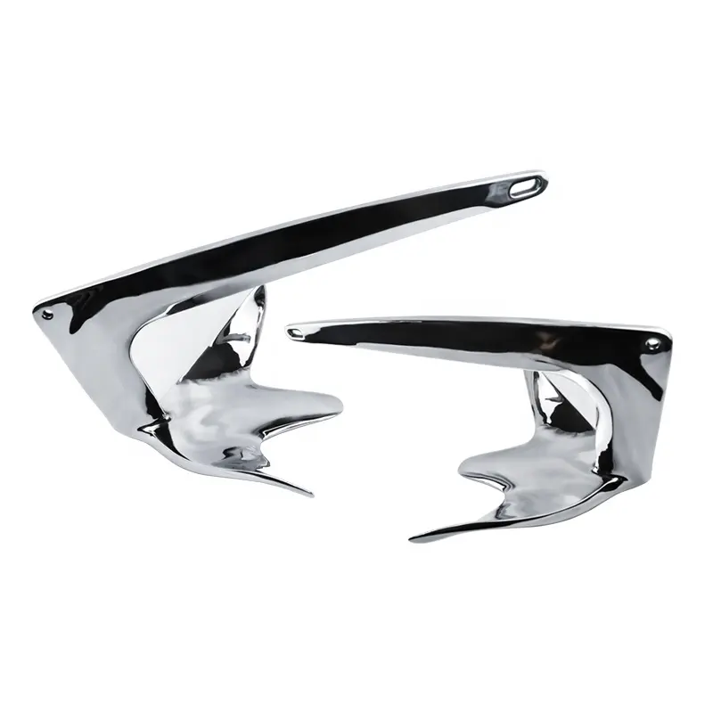 Marine Hardware Boat Parts Boat Anchor 304/316 Stainless Steel Bruce Anchor for Yacht Boat