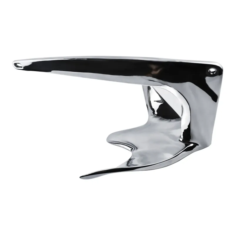Marine Hardware Boat Parts Boat Anchor 304/316 Stainless Steel Bruce Anchor for Yacht Boat