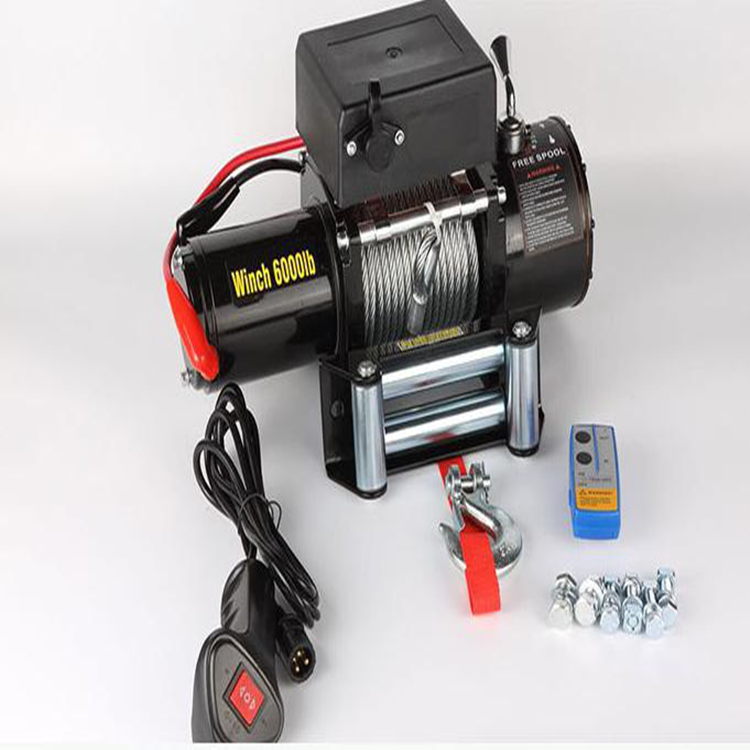 High Quality Heavy Duty Wire Rope Electric Mini Truck Winch 12/24v 3000lbs 12000lbs 17000lbs 20000lbs Cable for Boat SUV