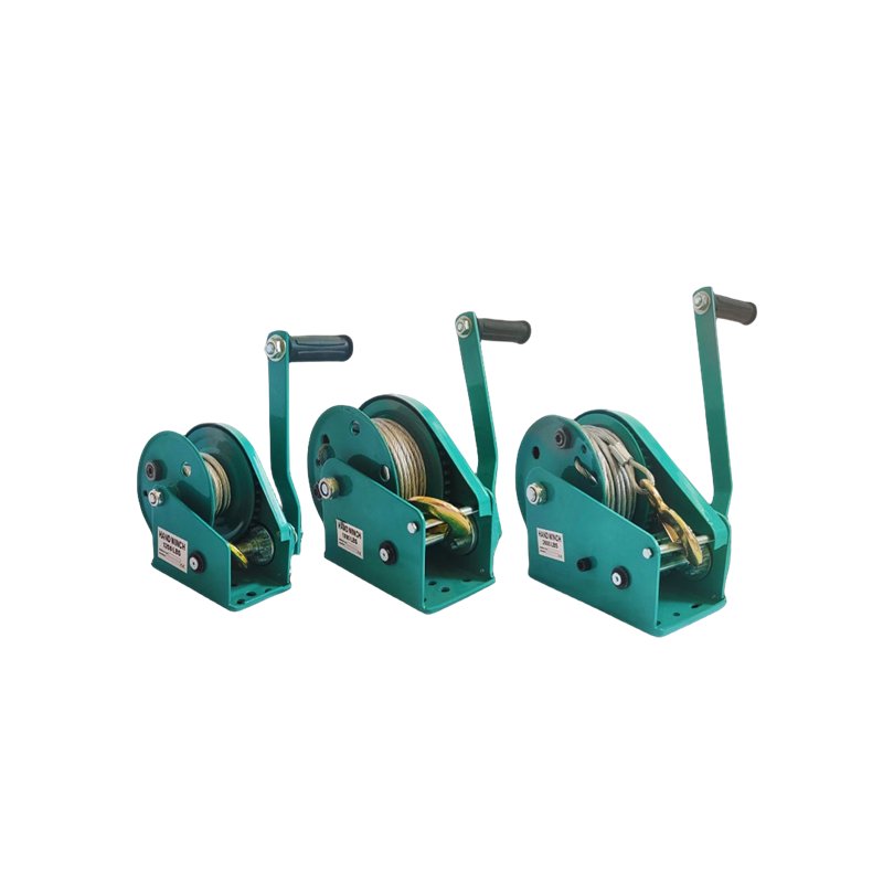 1200 Lbs 4500lbs 5000lbs 50MM X 7M Boat Winch With Webbing Manual Hand Winch