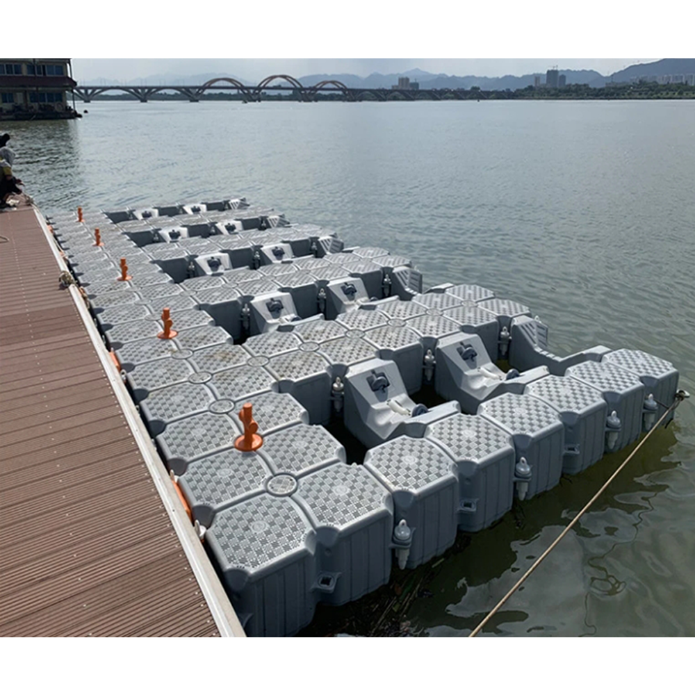 Hot-selling Modular Pontoon HDPE Floating Bridge Bridge Plastic Floating Dock Walkway Platform