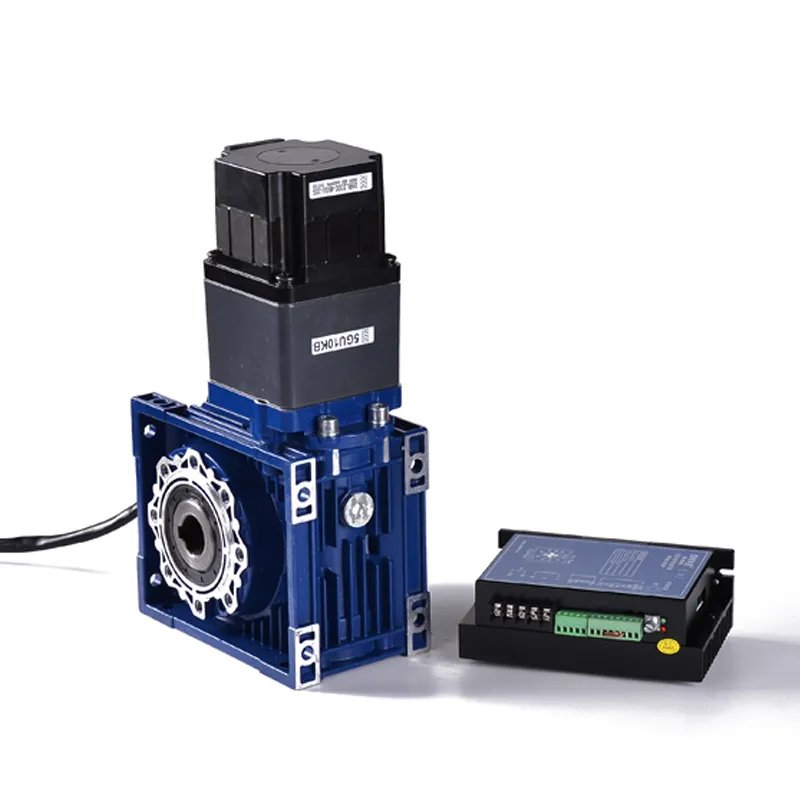 FLIER High Quality 12v 24v 800w 1.5kw 600w 75Rpm High Torque Winch Anchor Dc Brush Worm Gear Motor for Electric Lock Lefting