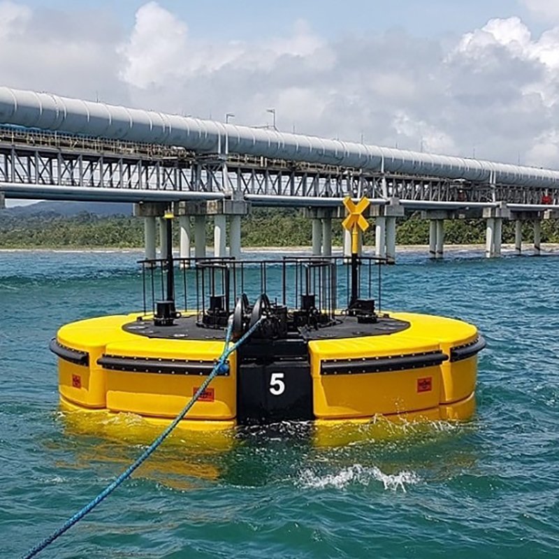 Large Mooring Bouy Heavy Duty Plastic Buoy Use for Mooring Boats Factory Custom Design