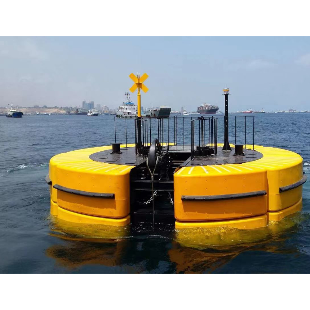 Large Mooring Bouy Heavy Duty Plastic Buoy Use for Mooring Boats Factory Custom Design