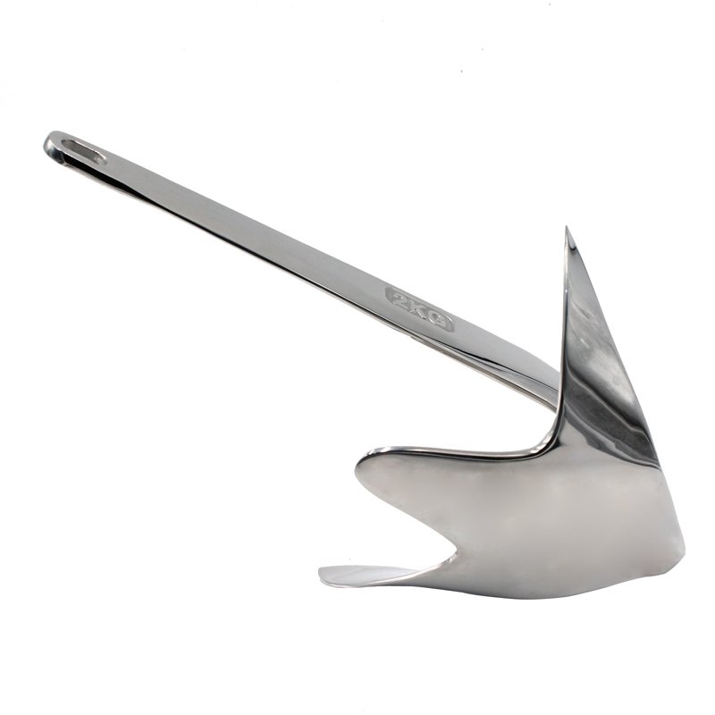 Bruce Type Stainless Steel 3kg Boat Anchor & Claw Anchor
