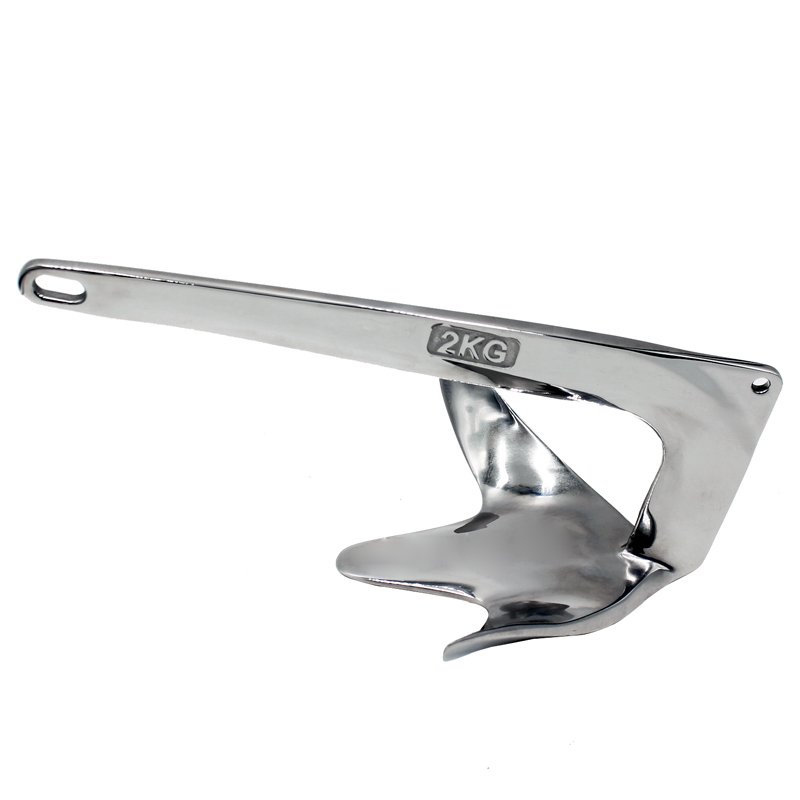 Bruce Type Stainless Steel 3kg Boat Anchor & Claw Anchor