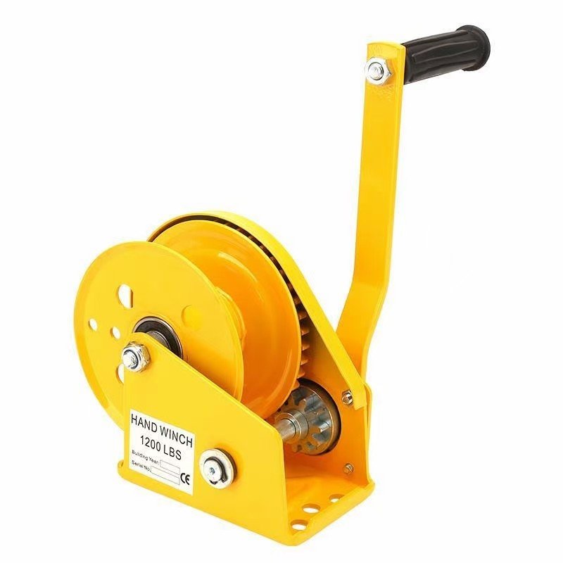 Heavy Duty Manual Hand Winch,Hand Crank Strap Gear