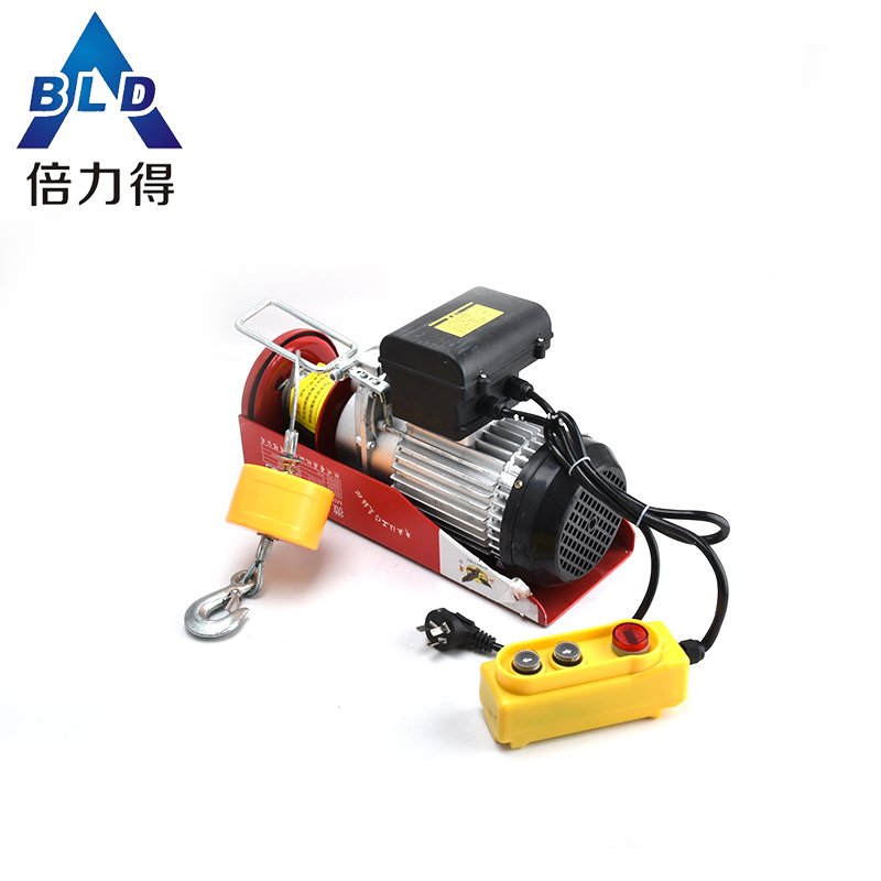 CE 300kg 500kg 1ton Mini Portable Powerful Truck Hoist Steel Wire Rope Pulling Electric Manual Lifting Hoist with Trolleys