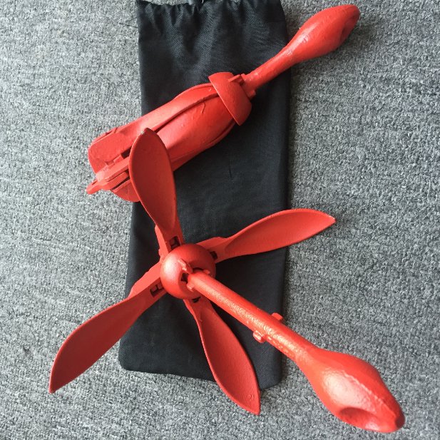 HOT SELL Inflatable Boat Anchor Small Boat Kayak Yacht Anchor with Cable