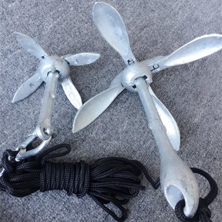 HOT SELL Inflatable Boat Anchor Small Boat Kayak Yacht Anchor with Cable
