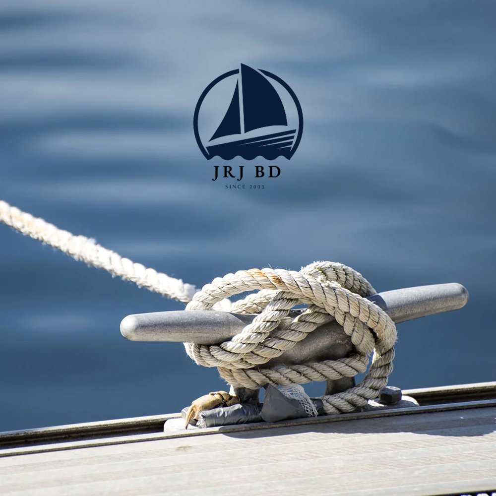 Strong Polyester Marine Rope Wholesale UV Resistant Lightweight Durable Rope for Boat Docking and Sailing Purposes JRJ BD