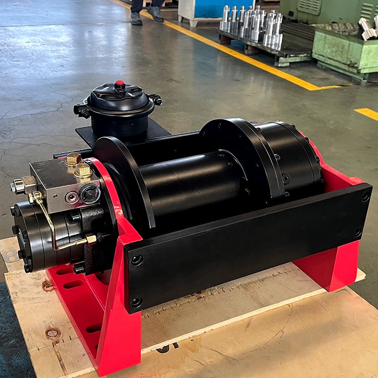 24V Electric-Hydraulic Winch with Steel Wire Rope for Tractor Forestry Automotive Boat Anchor Auto Anchor