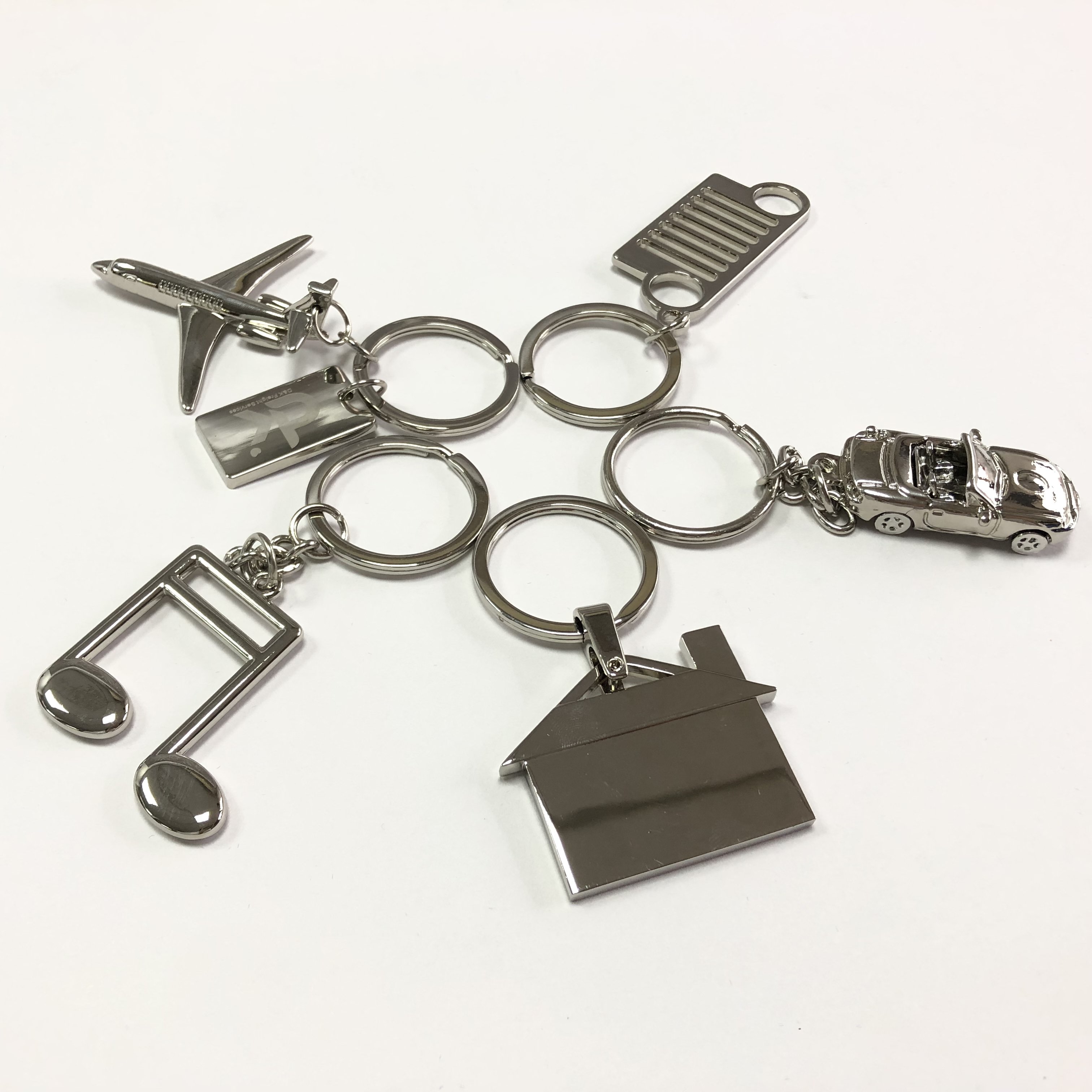 Zinc Alloy Metal Ship Steering Wheel Keyholder Boat Anchor Rudder Keychain Ribbon Helm Sailing Tourism Gifts Keyring
