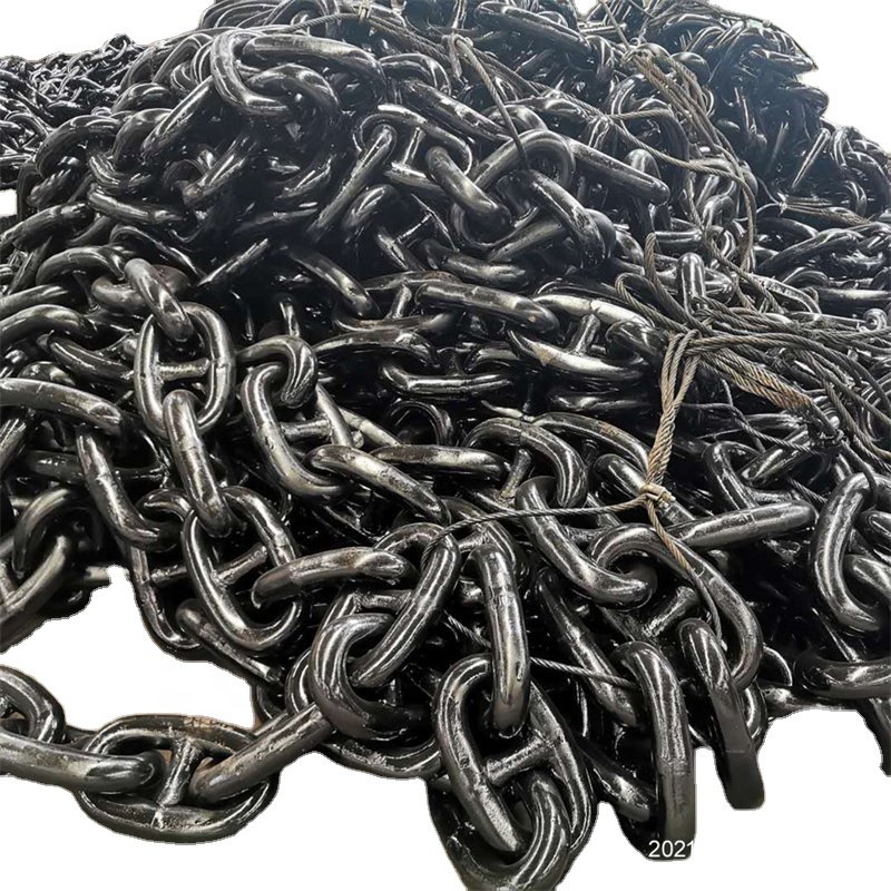 64mm U3 Grade Stud Link Marine Anchor Chain with Five Year Warranty