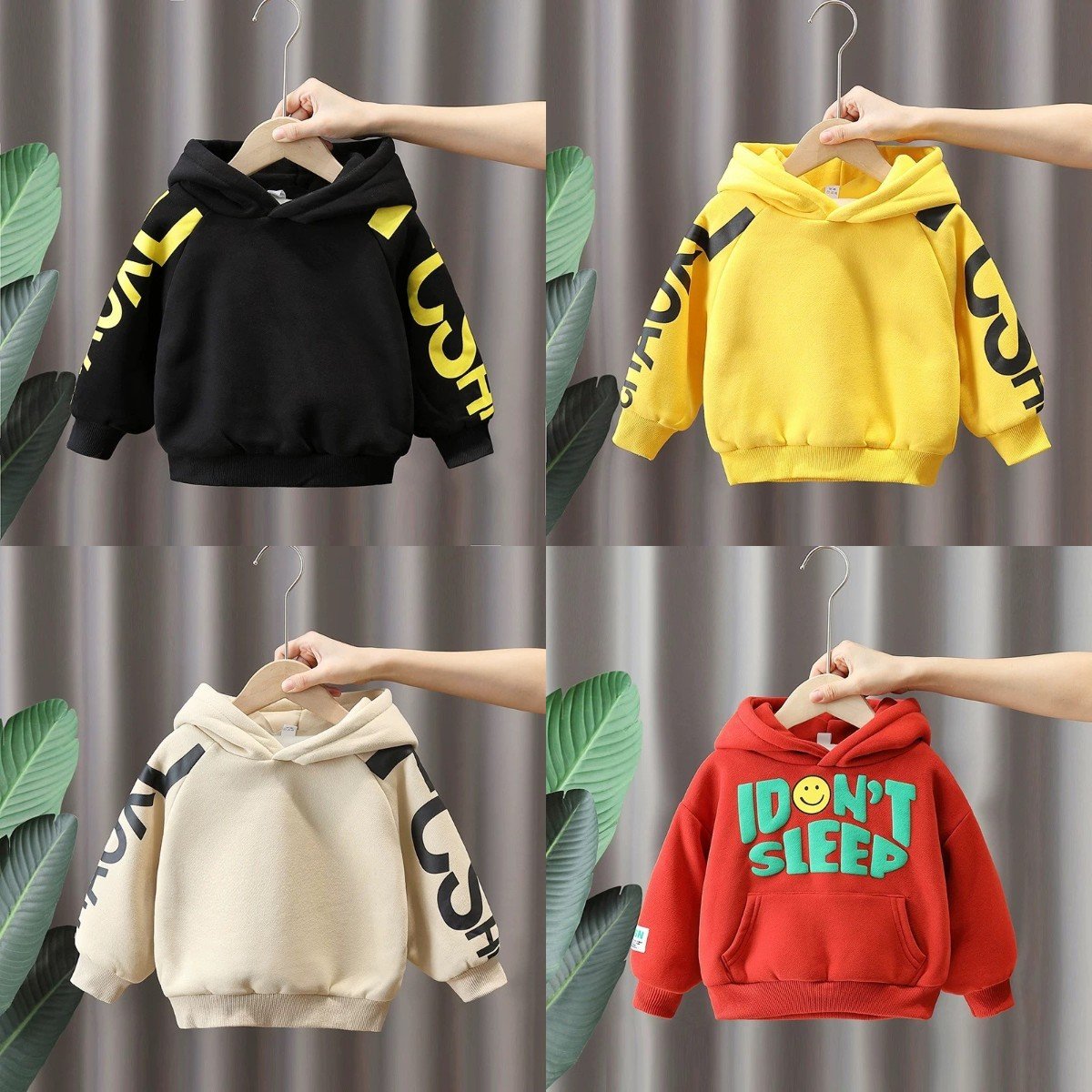 Unisex Casual Pullover Hoodie for Boys and Girls Anti-Shrink Fleece Sport Style Winter & Autumn Season Print Technics