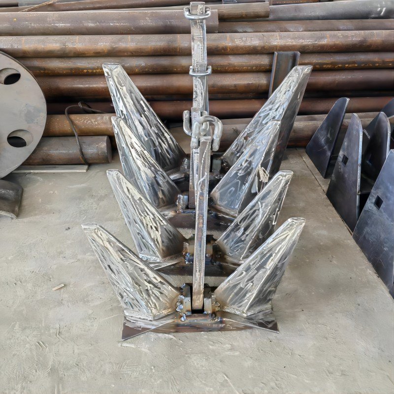 Durable Marine Anchor: N-Type Poole, Cast Steel Construction