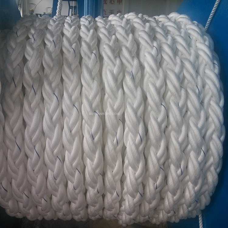 Thick PP Mooring Rope 60mm 64mm for Ships Tow Sailing Nautical Fishing PP Rope Marine Boat PP Polypropylene Rope
