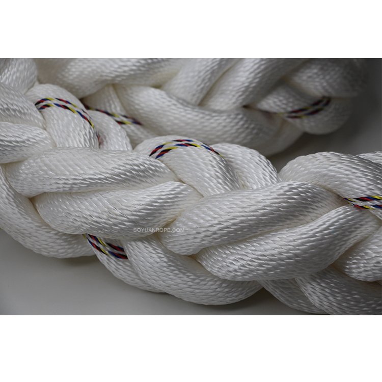 Thick PP Mooring Rope 60mm 64mm for Ships Tow Sailing Nautical Fishing PP Rope Marine Boat PP Polypropylene Rope