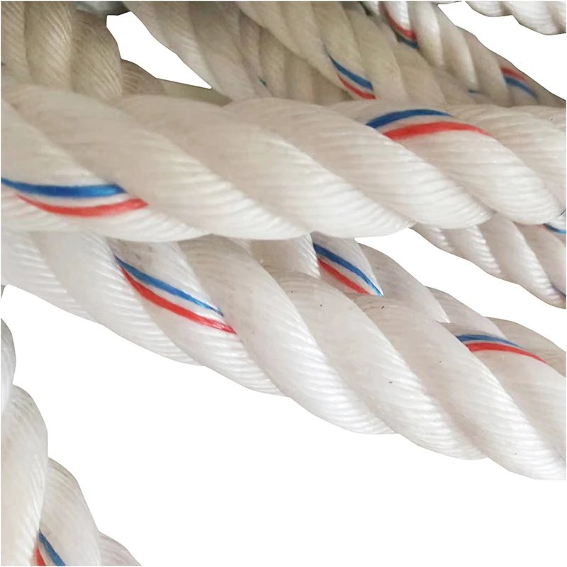 Wholesale 3 Strands Twisted Polyprophylene Rope UV Protected PP Danline for Mooring Towing and Fishing