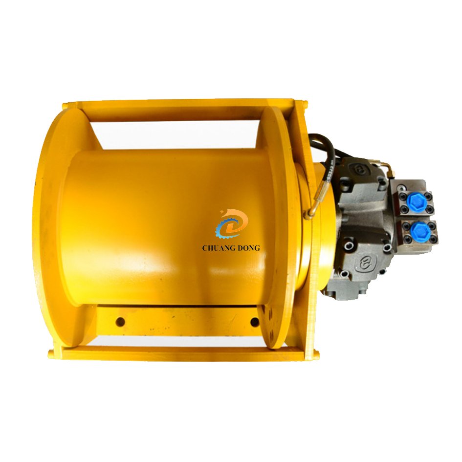 Single Drum 1ton 2ton 3ton 5ton for Tractors/ Anchor/ Shrimp Boat/ Fishing Net Hydraulic Winches