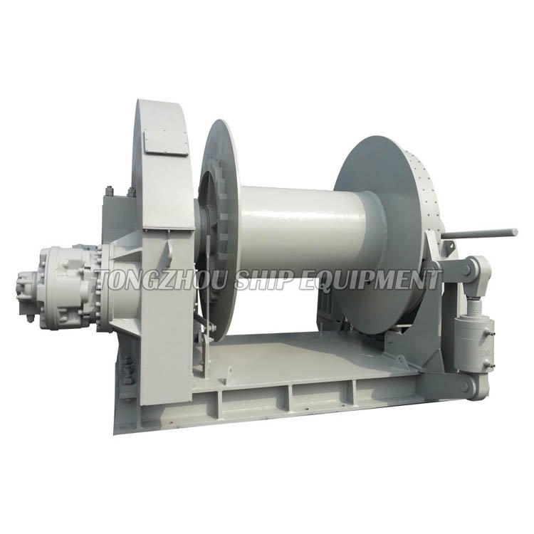 35 Ton Marine Hydraulic Electric Anchor Windlass Double Drum Marine Winch for Ship