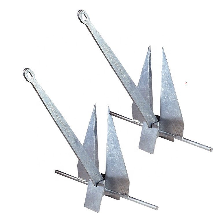 China Wholesale Marine Boat Accessories Galvanized Danforth Anchor for Boat