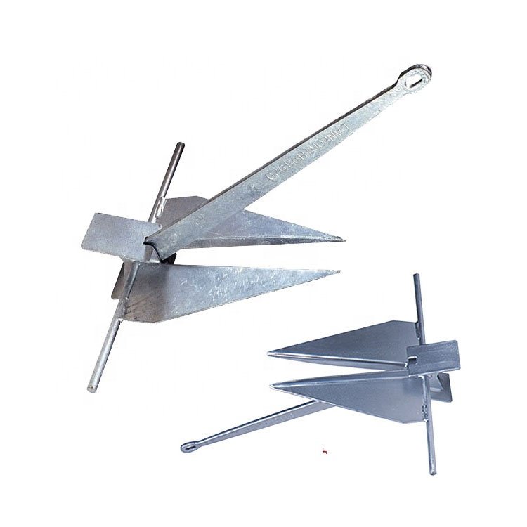China Wholesale Marine Boat Accessories Galvanized Danforth Anchor for Boat