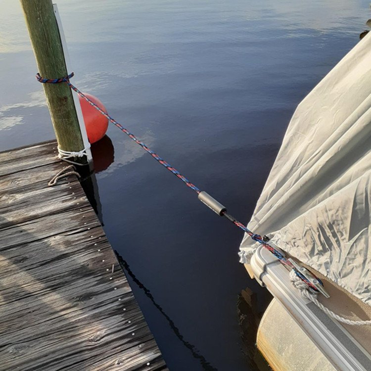 RIOOP ROPE Bungee Dock Lines for Boats Mooring Lines Kayak Docking Ropes Boat Dock Accessories for Marine PWC, Kayak, Jet Ski