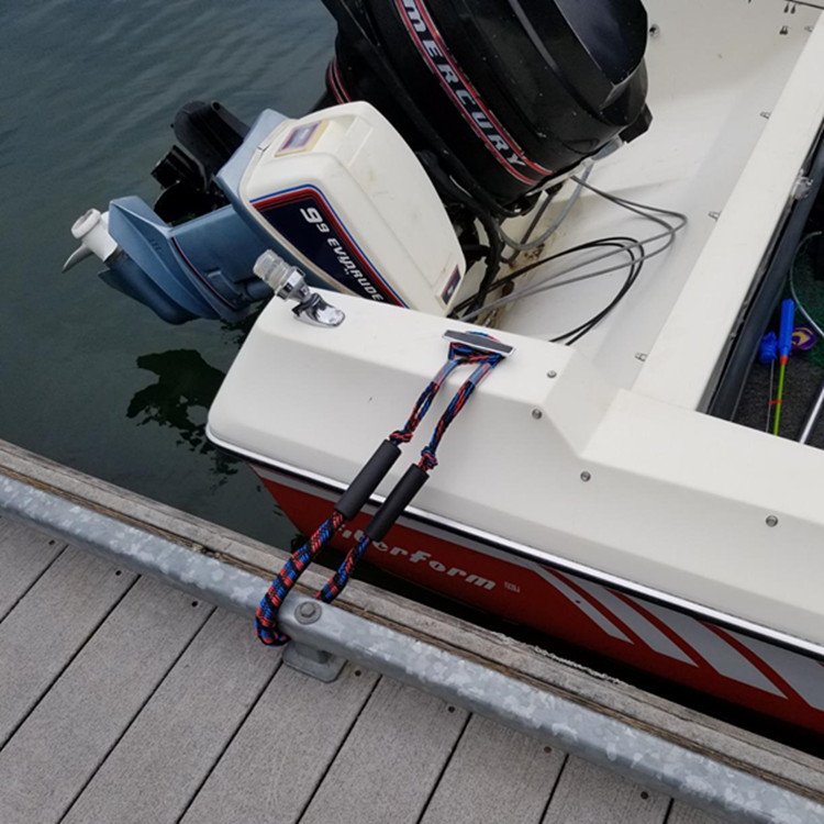 RIOOP ROPE Bungee Dock Lines for Boats Mooring Lines Kayak Docking Ropes Boat Dock Accessories for Marine PWC, Kayak, Jet Ski