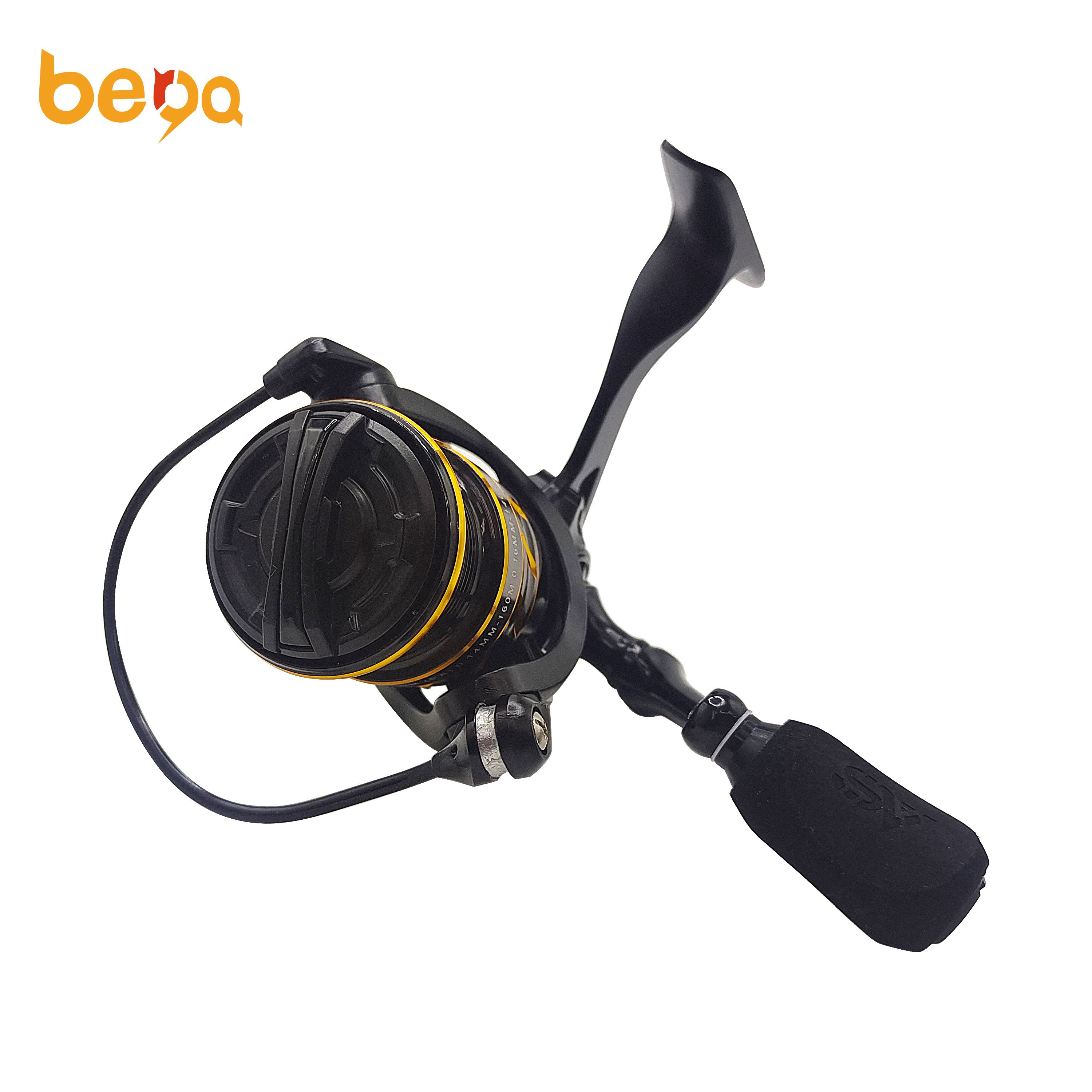 All Metal Gapless Long Throw Spinning Wheel Bevel Anchor Fishing Wheel