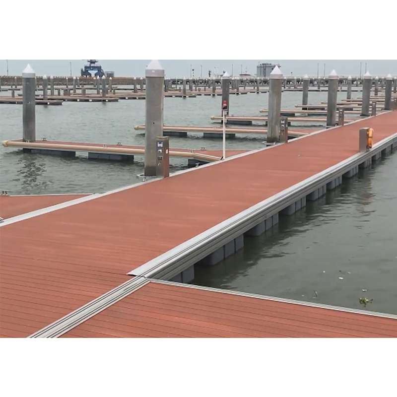 Pontoons Floating Platforms Floating Wharf Dock Bridge with Aluminium Frame Durable