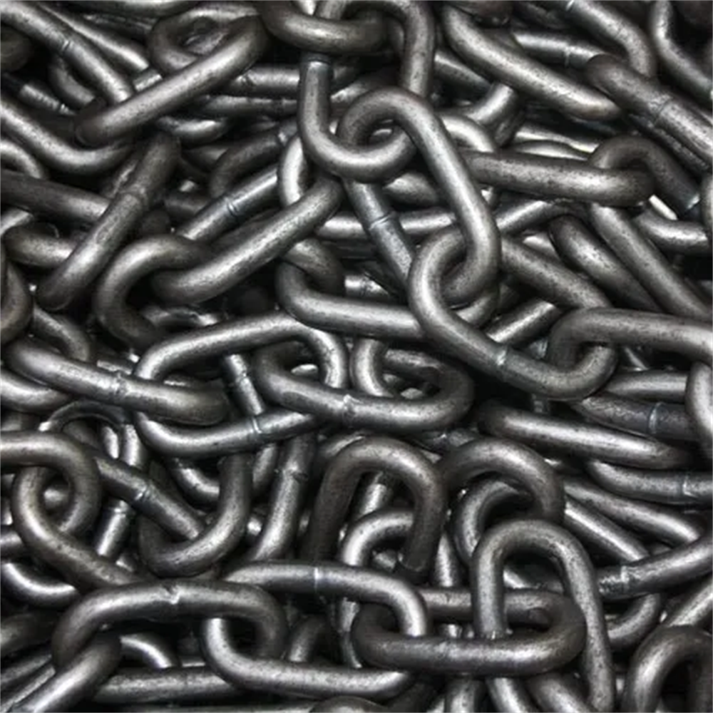 Grade 2 Zinc-Finished Welded Chain Marine Stud Ship Anchor Link for Drag Use