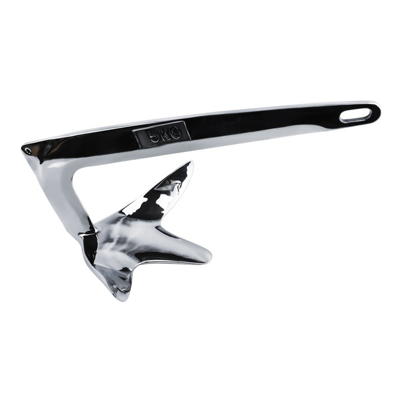 Shanghang Factory Outlet 304/316 Stainless Steel Boat Accessories Marine Anchor Boat Bruce Claw Anchor