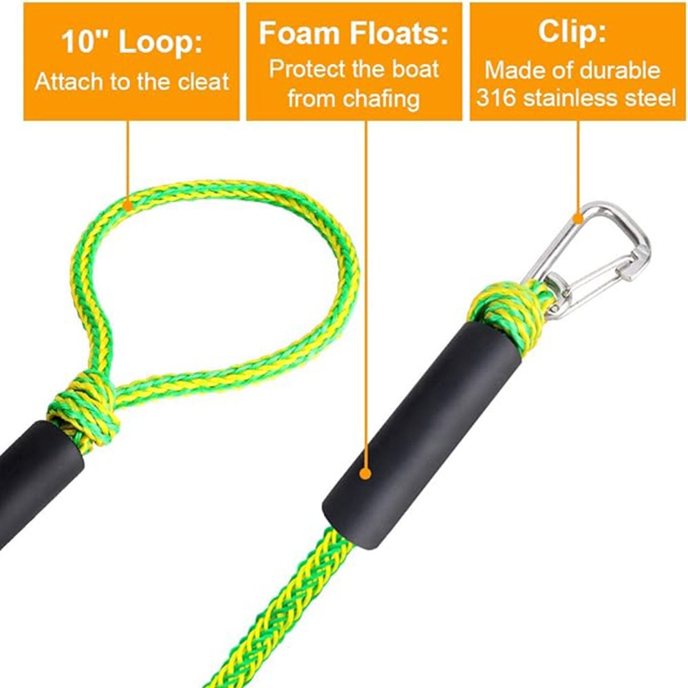 Double Braided Marine Dock Line Nylon Anchor Rope for Boat Mooring and Packaging