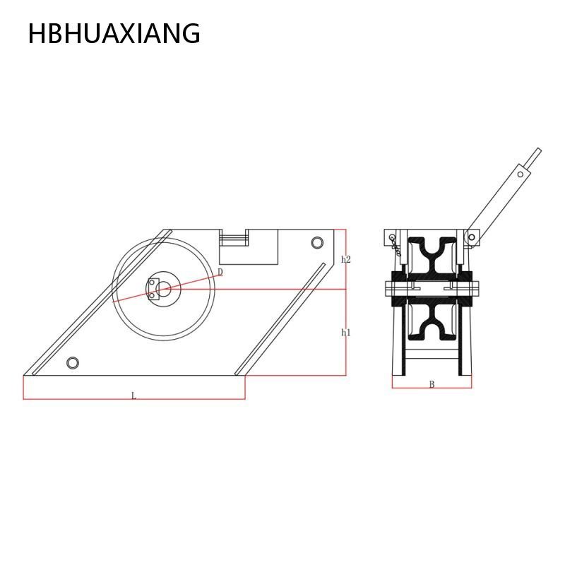 DNV GL Marine Grade Anchor Chain Protective Roller Brake Device