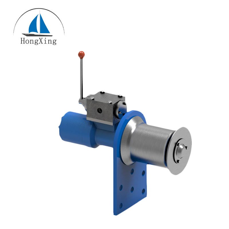 Fishing Rope Hauler Electric 24V 12V Small Hoisting Pulling Hydraulic Capstan Winch for Crane, Wrecker, Fishing Boat, Trawl