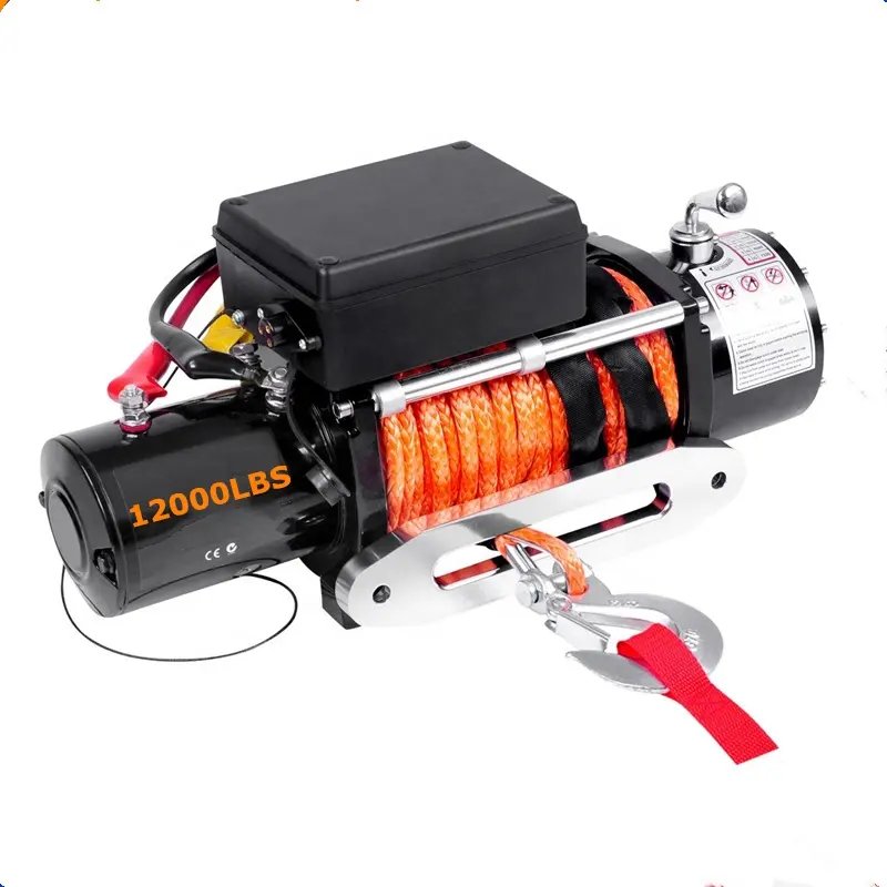 Mini Portable Anchor Winch Electric Boat Anchor Winch Capstan Winches 12000lbs 12V