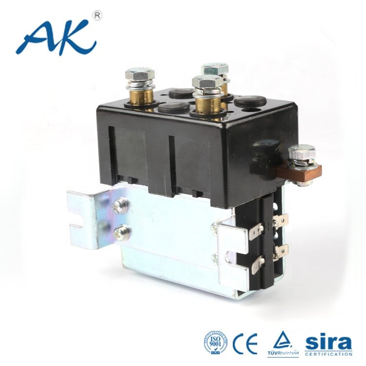 AOKAI China Factory 12V 24V 200A DC Reversing Winch Solenoids Contactor for 4x4 SUV