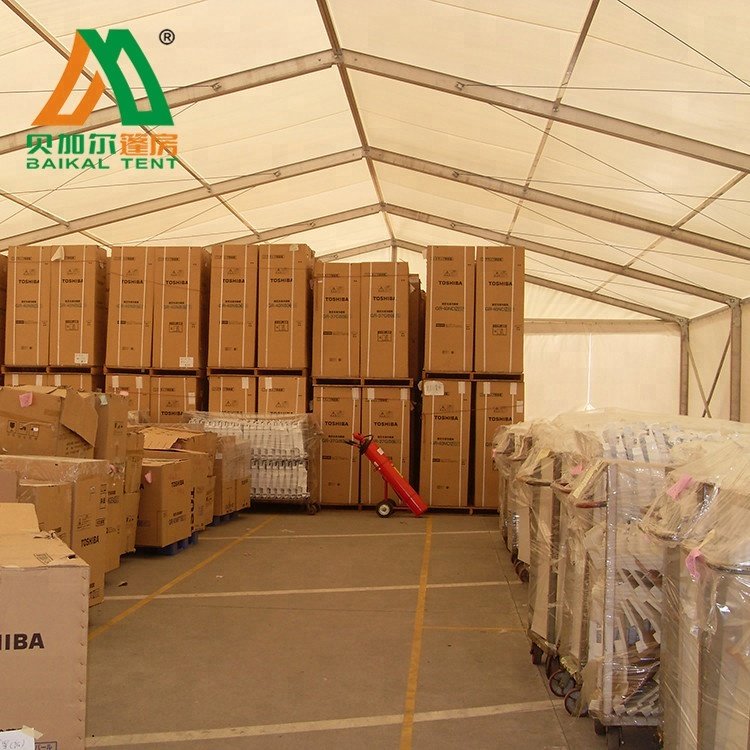 Outdoor Prefabricated Industrial Storage Hall Tent Sandwich Wall Panel Aluminum Metal Insulated Warehouse Tents
