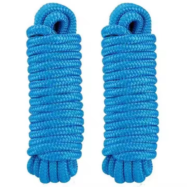 2023 Top Selling Dock Lines Ropes Boat Accessories Double Braided Nylon Dock Line